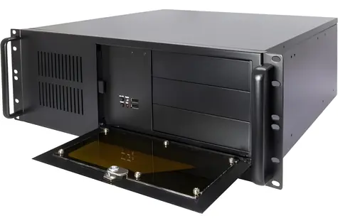 Inter-Tech 4U-4088-S / Serverová skříň / 4U / ATX / hloubka 483 mm / bez zdroje