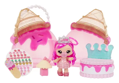 MGA Yummiland Beauty Bag taštička s panenkou Bianca Bubblegum / od 4 let