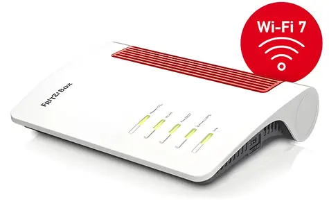 AVM FRITZ! Box 7682 / Wi-Fi Router / Wi-Fi 7 / 6960 Mbit/s / 4x LAN / USB