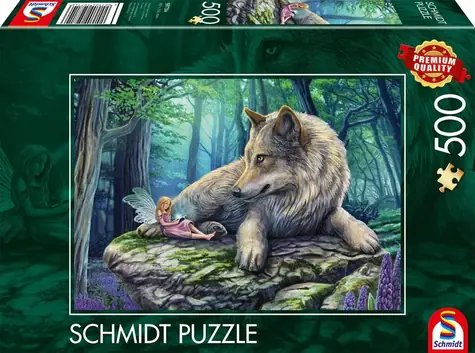 SCHMIDT Puzzle Vlk a elf / 500 dílků / od 10 let
