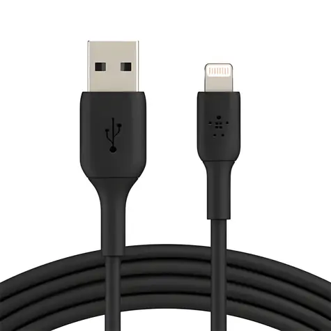 Belkin Lightning kabel černá / Kabel / Lightning / 3 m / MFi certifikace
