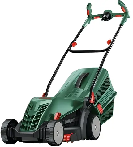 Bosch UniversalRotak 37-555 zelená / Sekačka na trávu / 1400W / Záběr 37 cm / až 250 m2 / Koš 40 l