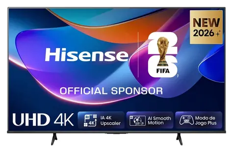 43" Hisense 43A6S černá / Televize / UltraHD / LED / HDMI / Wi-Fi / BT / DVB-T2 S2 C