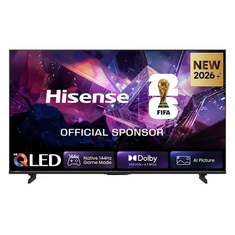 75" Hisense 75E7S PRO černá / UHD / QLED / 144Hz / FreeSync Premium / HDMI / Wi-Fi / Dolby Atmos