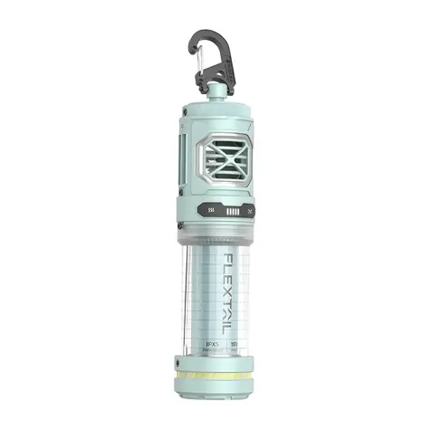 Flextail Tiny Repeller S modrá / Přenosný odpuzovač komárů a LED lucerna / 400 lm / IPX5