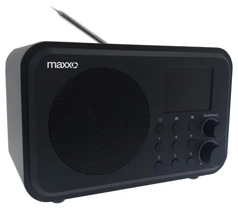Maxxo DT02 / Internetové rádio / DAB+ / FM / Bluetooth / WiFi