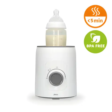 Alecto BW600 bílá / Ohřívač lahví / 210 W / 3 režimy ohřevu / bez BPA
