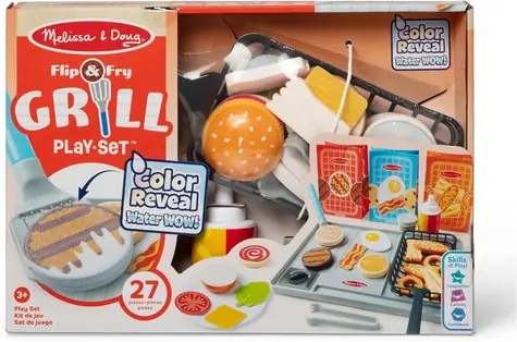SPIN MASTER Melissa & Doug Water WOW! Grill / Hrací sada / 27 dílků / od 3 let