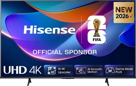 50" Hisense 50A6S černá / Televize / 4K UltraHD / LED / DVB-T2/S2/C / WiFi / BT / HDMI 2.1