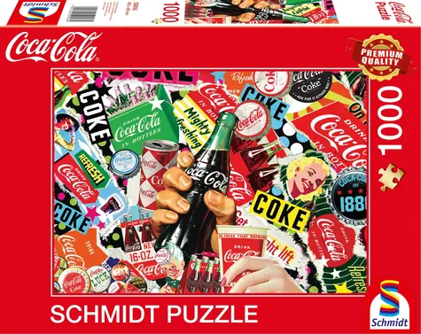 SCHMIDT Puzzle Coca-Cola is it! / 1000 dílků / od 12 let