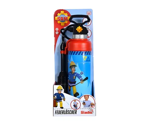 SIMBA Hasicí přístroj Hasič Sam Pro / červená, modrá / objem nádržky 900 ml / 3-8 let / plast