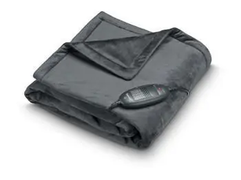 Beurer HD 74 Cosy Limited Edition černá / Vyhřívací deka / 100W / 6 teplot / 150 x 130 cm