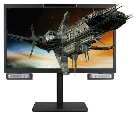 27" Acer Predator SpatialLabs View 27 černá / Monitor / AHVA / 4K UHD / 160Hz / HDMI+DP