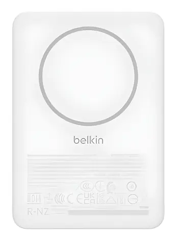 Belkin BOOST CHARGE Slim MagSafe Bezdrátová PowerBanka 5000mAh bílá / 7.5W / USB-C