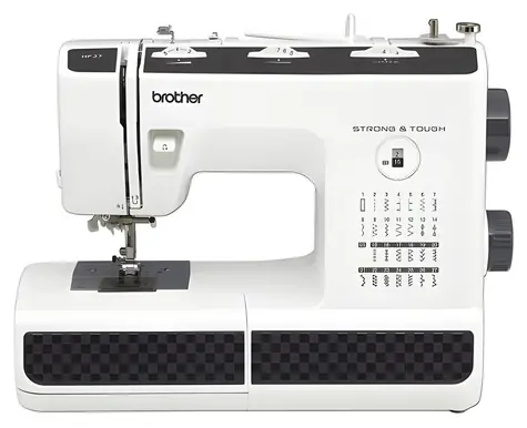 Brother HF27 bílá / Šicí stroj / automatické navlékání jehly / volné rameno