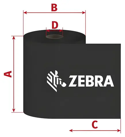 ZEBRA 5100 Premium / TTR páska / Resin / 83mm / 450m / 1" / 6 ks