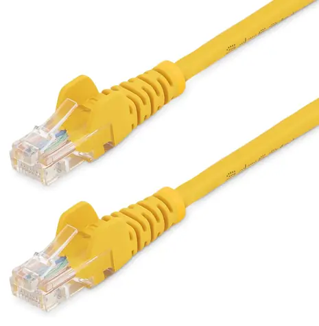StarTech UTP Cat5e 1m žlutá / Patch kabel / RJ45-RJ45 / PoE