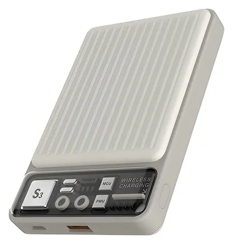 Devia Extreme Speed Series Ivory / Powerbanka / Magnetická bezdrátová / 10000 mAh / 22.5W