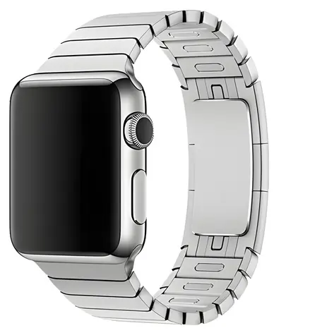 Devia Elegant Link Bracelet 44/45/49mm stříbrná / Řemínek pro Apple Watch / Článkový tah