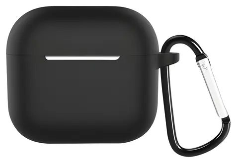 Devia Silicone Suit Case černá / Pouzdro pro Apple AirPods 3 / Silikonové