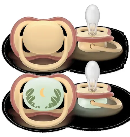 Philips Avent SCF087/09 / Dudlík / Ultra Air / 0-6 m / neutral, 2 ks