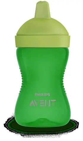 Philips Avent SCF804/03 zelená / Hrnek s tvrdým náustkem / 300 ml / 18 m+