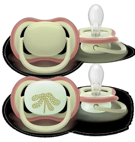 Philips Avent SCF087/18 / Dudlík / Ultra Air / 6-18 m / neutral, 2 ks
