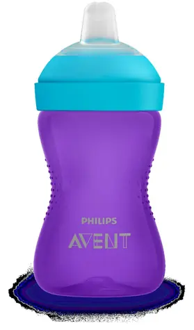 Philips Avent SCF802/02 fialová / Hrnek s náustkem / 300 ml / 9 m+