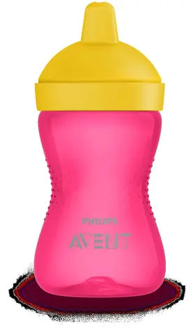 Philips Avent SCF804/04 růžová / Hrnek s tvrdým náustkem / 300 ml / 18 m+