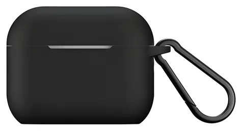 Devia Naked Silicone Case černá / Pouzdro / AirPods Pro 3 / Silikonové