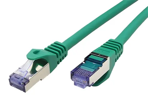 Roline S/FTP patch kabel Cat 6a zelený / Patch kabel / Component Level / 3 m / LSOH