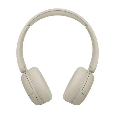 JVC HA-S59WCU béžová / Bezdrátová sluchátka / Bluetooth 5.4 / Mikrofon / Výdrž 50 h
