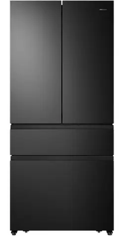 Hisense RF540N4SBF2 černá / Chladnička French Door / 480 l / NoFrost / Energetická třída E