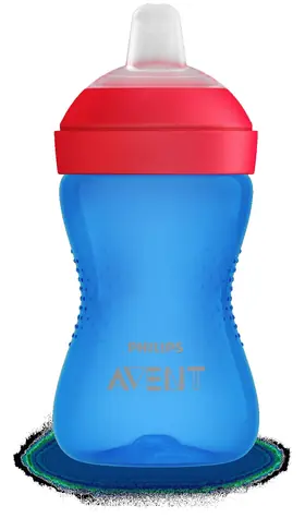 Philips Avent SCF802/01 modrá / Hrnek s náustkem / 300 ml / 9 m+