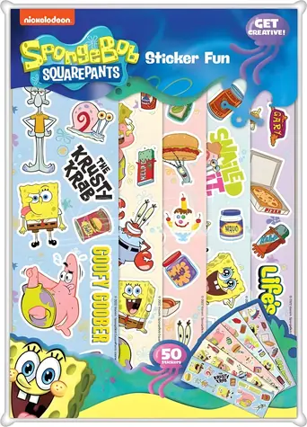 Samolepky SpongeBob / Samolepky / 5 aršíků