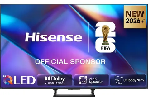 50" Hisense 50A7S černá / UHD / QLED / HDMI / USB / CI+ / LAN / Wi-Fi / DVB-T2&C&S2 / 20W repro
