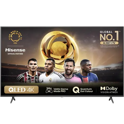 55" Hisense 55E77NQ PRO černá / UHD / QLED / HDMI / Wi-Fi / DVB-T2&C&S2 / 40W repro