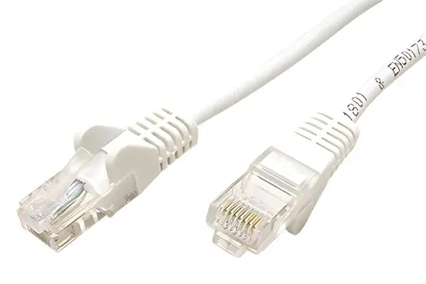 Goobay / Patch kabel / UTP Cat 5e / 1 m / bílá