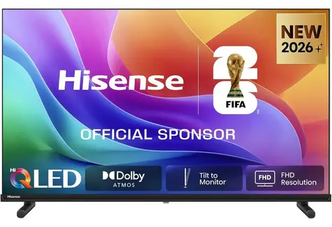 32" Hisense 32A5S černá / Televize / QLED / FullHD / VIDAA / 60Hz