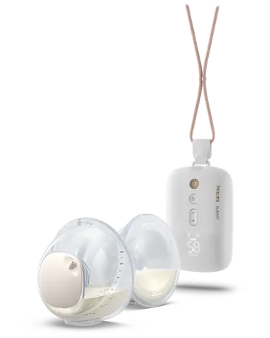 Philips Avent Premium Plus SCF532/11 bílá / Elektrická odsávačka mateřského mléka / Hands-Free / bezdrátová