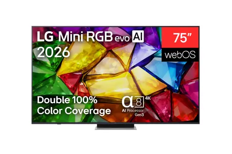 75" LG 75MRGB87B3B / Smart TV / 4K / Mini RGB evo