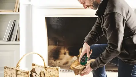 BOSCH Vlhkoměr na dřevo / Digitální vlhkoměr / kolíkový / LED indikace / automatické vypnutí