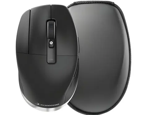 3Dconnexion CadMouse Pro Wireless Left černá / Bezdrátová optická myš / pro leváky / Bluetooth / USB-C
