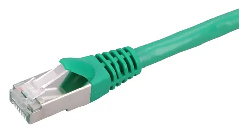Extralink patch kabel Cat 6 FTP zelený / Patch kabel / RJ-45 / 2 m / 1 Gbit/s