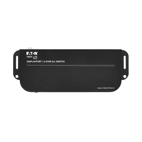 Eaton B005-DPUA2-K / KVM přepínač / DisplayPort/HDMI / 4K 60Hz / HDR / HDCP / USB hub