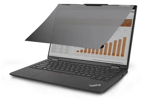 StarTech Filtr pro zvýšení soukromí k notebooku černá / Filtr soukromí / horizontální / dvoucestný