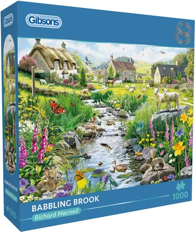 GIBSONS Puzzle Bublající potůček / 1000 dílků