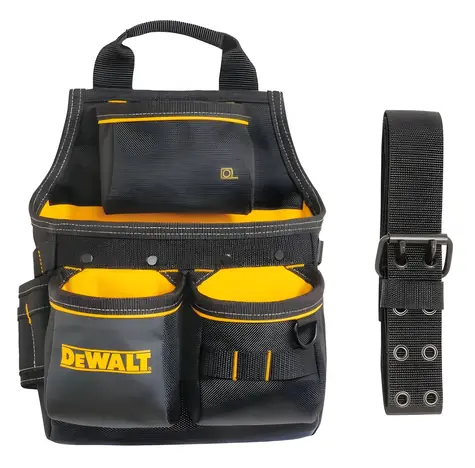 DeWalt Pracovní pás s kapsami / Pracovní pás / 13 kapes / kovová spona