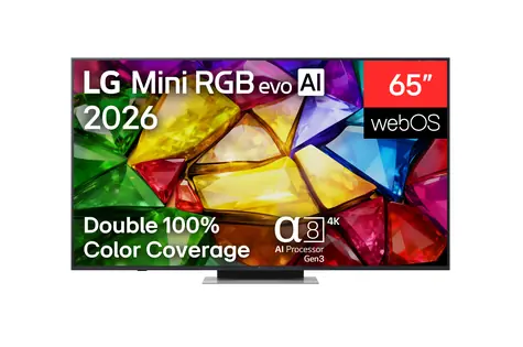 65" LG 65MRGB87B3B / Televize / 4K / Mini RGB evo / Smart TV