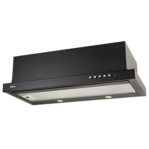 Akpo WK-7 Light 60 černá / Digestoř / 339 m3/h / hlučnost 71 dB